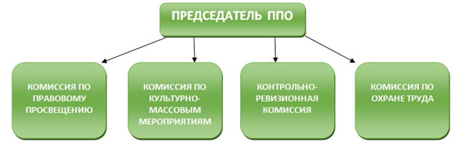 Структура профсоюзной организации